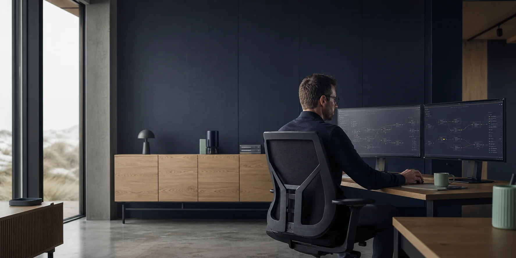 IT-rådgivning og administration – illustrativt fagligt miljø