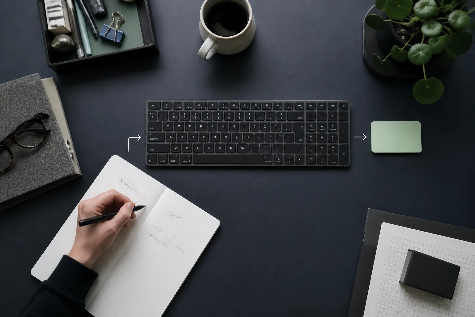 Begynd med arbejdsgangen – inspiration, ikke dokumentation af et udført kundeprojekt